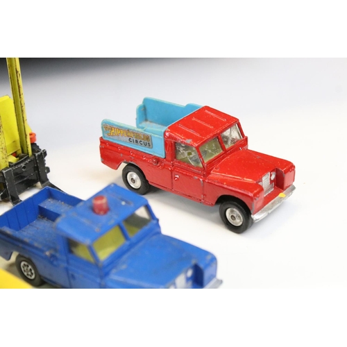 1401 - Around 25 mid 20th C onwards play worn diecast models to include Corgi and Dinky featuring Corgi Ken... 