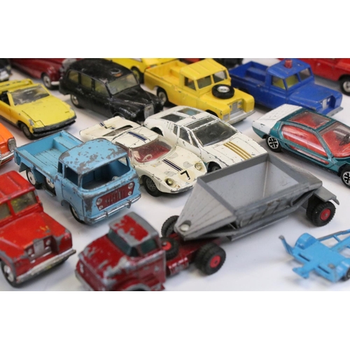 1401 - Around 25 mid 20th C onwards play worn diecast models to include Corgi and Dinky featuring Corgi Ken... 