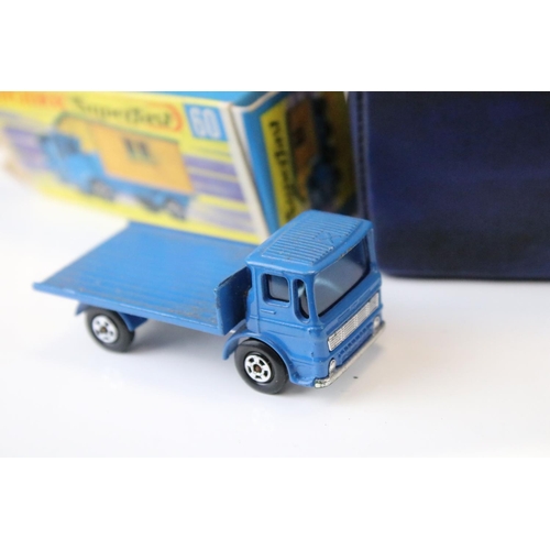 1404 - Two Matchbox Collector cases containing 48 x diecast models, mainly Matchbox featuring 3 x boxed exa... 