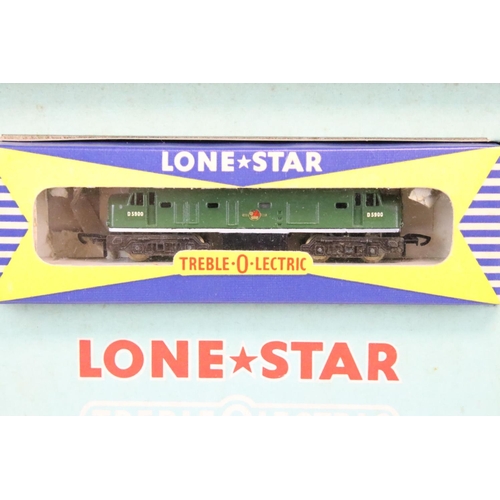 141 - Boxed Lone Star OOO EL 51 Passenger Set complete with locomotive, 4 x items of rolling stock and tra... 