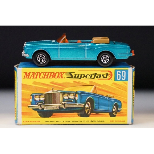 1440 - Five boxed Mathbox diecast models to include 3 x Superfast (41 Ford GT, 69 Rolls Royce Silver Shadow... 