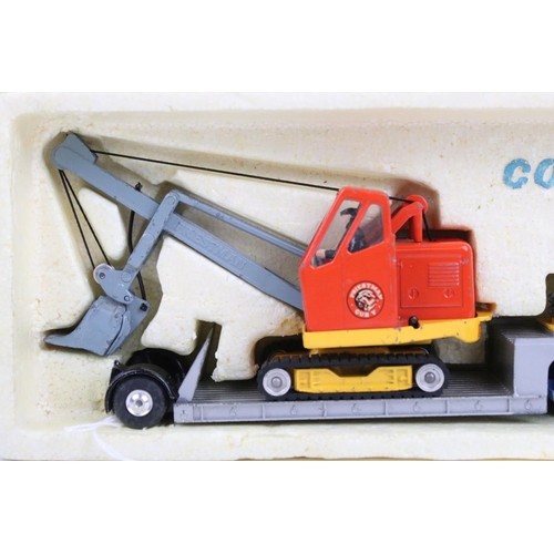 1474 - Boxed Corgi Major Gift Set No 27 Machinery Carrier with Bedford Tractor Unit and Priestman Cub Shove... 