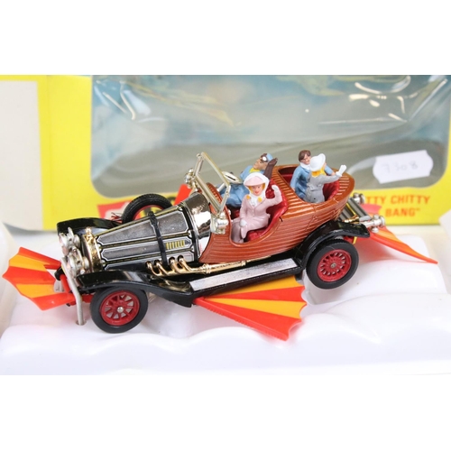 1478 - Boxed Corgi 266 Chitty Chitty Bang Bang diecast model complete with all 4 x figures, diecast ex, box... 