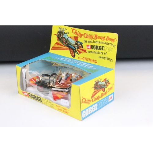 1478 - Boxed Corgi 266 Chitty Chitty Bang Bang diecast model complete with all 4 x figures, diecast ex, box... 