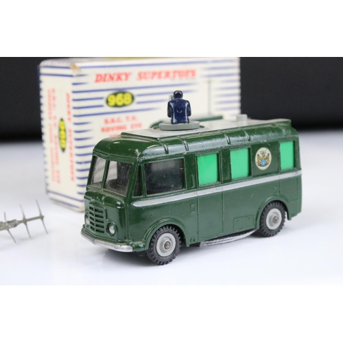 1481 - Two boxed Dinky diecast models to include 968 BBC TV Roving Eye Vehicle with cameraman and aerial, a... 