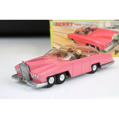 1485 - Boxed Dinky 100 Thunderbirds Lady Penelope's Fab 1 diecast model complete with both figures, missile... 