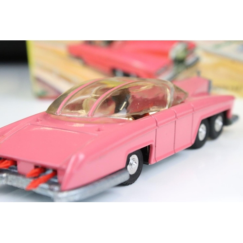 1485 - Boxed Dinky 100 Thunderbirds Lady Penelope's Fab 1 diecast model complete with both figures, missile... 