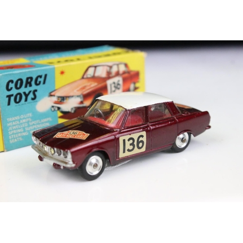 1487 - Two boxed Corgi diecast models to include 252 Rover 2000 Special Release 1965 Monte Carlo Winner Rov... 