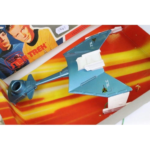 1494 - Boxed Dinky 357 Star Trek Klingon Battle Cruiser diecast model, diecast ex, box window dusty with so... 