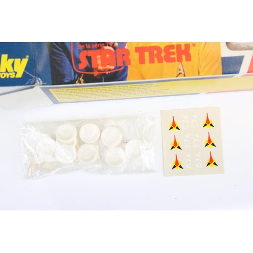 1494 - Boxed Dinky 357 Star Trek Klingon Battle Cruiser diecast model, diecast ex, box window dusty with so... 