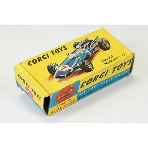 Two boxed Corgi F1 diecast models to include 158 Lotus Climax F1