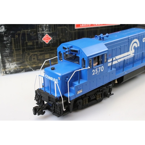 167 - Boxed Aristo Craft #1 Gauge 1:29 ART22108 Diesel Locomotive GE U25-B CR/Conrail