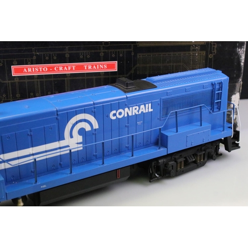 167 - Boxed Aristo Craft #1 Gauge 1:29 ART22108 Diesel Locomotive GE U25-B CR/Conrail