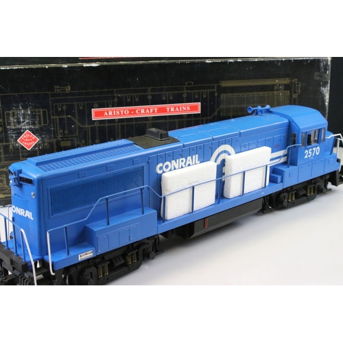 167 - Boxed Aristo Craft #1 Gauge 1:29 ART22108 Diesel Locomotive GE U25-B CR/Conrail