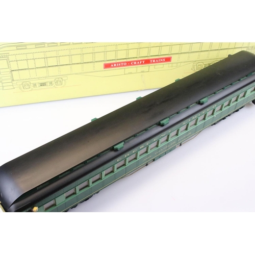 168 - Boxed Aristo Craft Trains #1 Gauge ART31405 Heavyweight Passenger Car HWT Observation S Crescent, ve... 