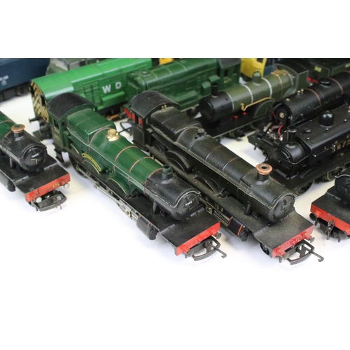 17 - 16 OO gauge locomotives to include Hornby Kneller Hall, Triang Hornby Albert Hall, Mainline Highflye... 