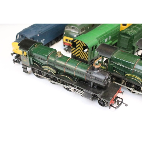 17 - 16 OO gauge locomotives to include Hornby Kneller Hall, Triang Hornby Albert Hall, Mainline Highflye... 