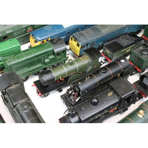 17 - 16 OO gauge locomotives to include Hornby Kneller Hall, Triang Hornby Albert Hall, Mainline Highflye... 