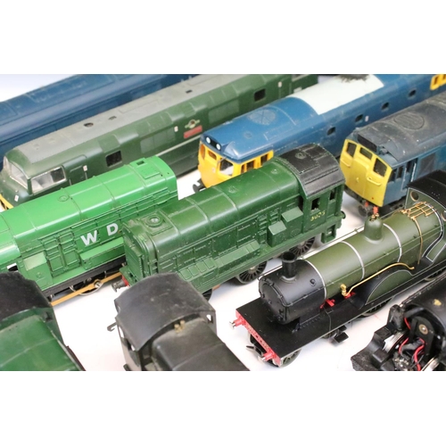 17 - 16 OO gauge locomotives to include Hornby Kneller Hall, Triang Hornby Albert Hall, Mainline Highflye... 