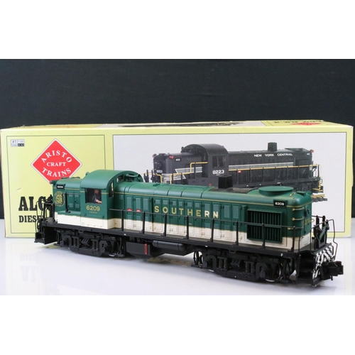 172 - Boxed #1 Gauge 1:29 Aristo Craft Trains ART22209 Alco RS-3 Diesel Locomotive Southern RY