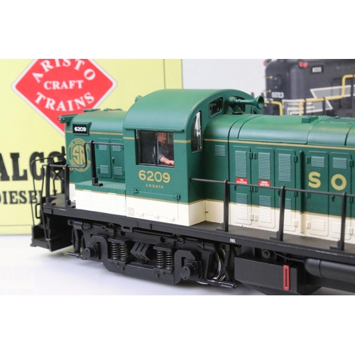 172 - Boxed #1 Gauge 1:29 Aristo Craft Trains ART22209 Alco RS-3 Diesel Locomotive Southern RY