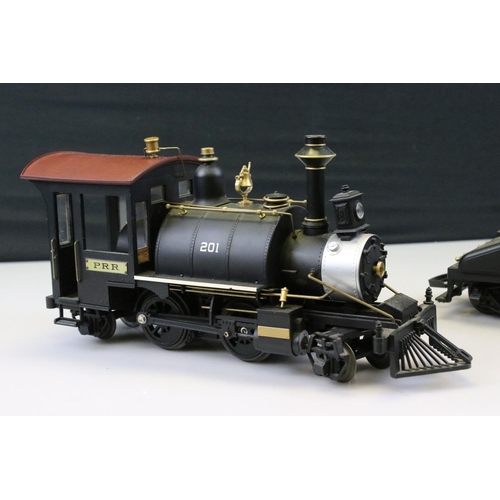 173 - Aristo Craft Trains #1 Gauge 1:29 2-4-2 201 PRR locomotive plus a boxed Arsito Craft Trains ART21304... 