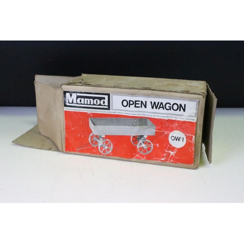 182 - Steam Engine - Boxed Mamod Steam Tractor (worn, box tatty), Mamod boxed open wagon OW.1 (cart missin... 