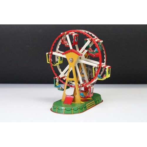 184 - Four boxed Wilesco models to include M 70 Roundabout, M 78 Ferris wheel, M99 Drehorgel barrel organ ... 