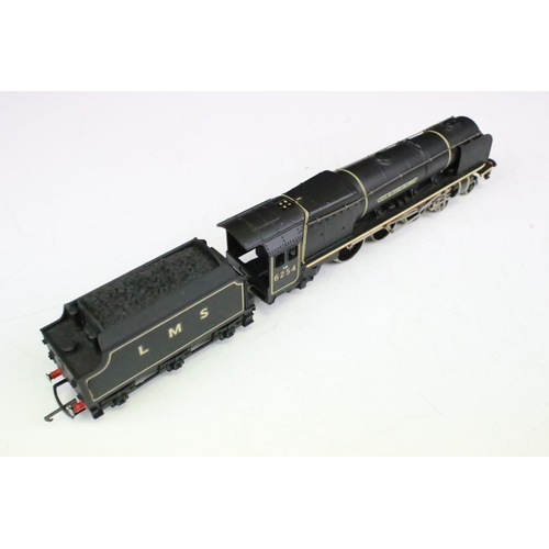 22 - Boxed Wrenn OO gauge W2227 4-6-2 City of Stoke on Trent LMS locomotive