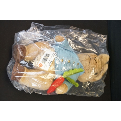 231 - Steiff - Bagged Steiff Peter Rabbit teddy, No. 690334, approximately 55cm from feet to ear, button a... 