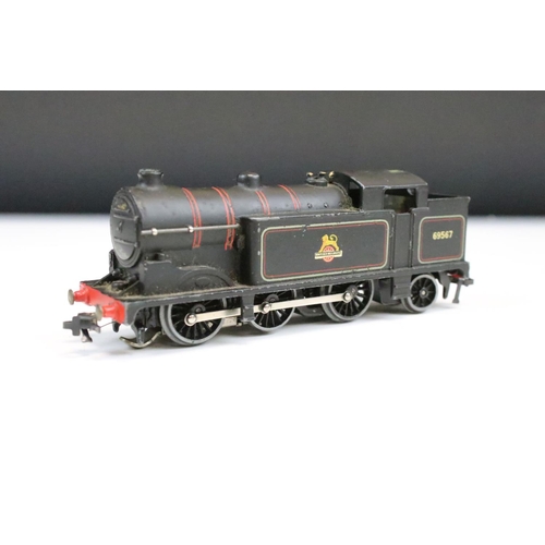 28 - Three boxed Hornby Dublo locomotives to include 3211 Mallard locomotive and tender, EDL17 0-6-2 Tank... 