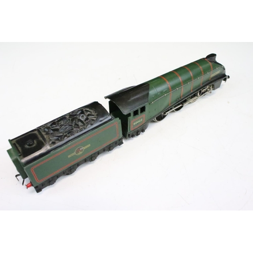 28 - Three boxed Hornby Dublo locomotives to include 3211 Mallard locomotive and tender, EDL17 0-6-2 Tank... 