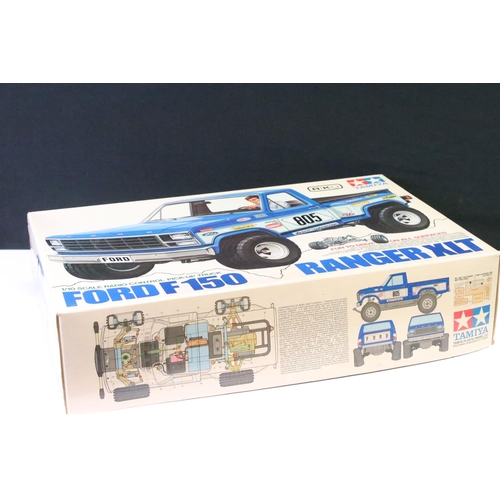 294 - Radio Control - A boxed & unbuilt Tamiya R/C Ford F150 Ranger XLT Pick-up Truck, 1/10 scale, kit no.... 