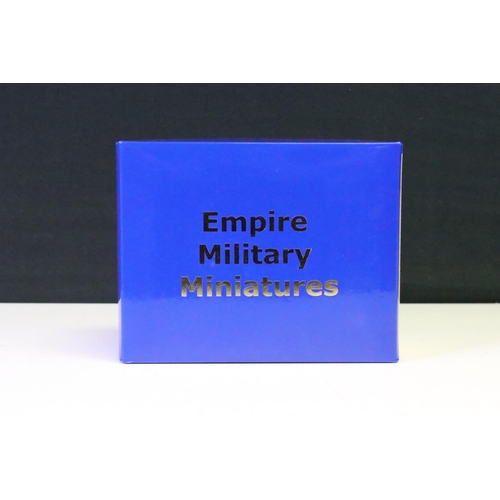 301 - Seven boxed military metal figures to include Oryon Collection History Club 6028, Empire Military Mi... 