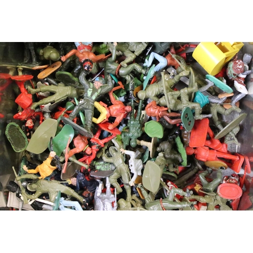 304 - Quantity of circa 1970s plastic figures to include Britains, Timpo, Crescent and Lone Star featuring... 