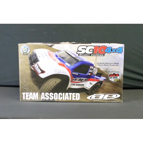 307 - Radio Control - A boxed AE ' Team Associated ' SC10 4x4 Short Course Electric 4WD Off Road Race Truc... 