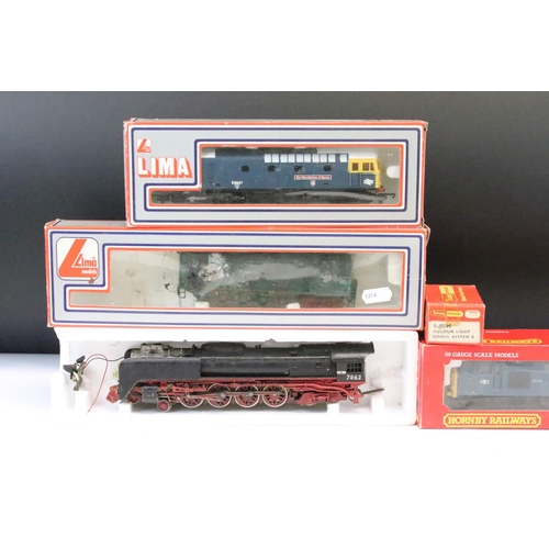 31 - Group of OO gauge model railway to include locomotives, track, spares and repairs, features a KTM Ja... 