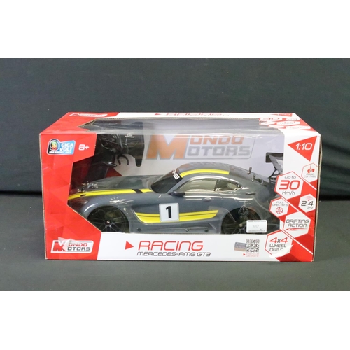 310 - Radio Control - Six boxed R/C models to include Mondo Motors Racing 1:10 Mercedes-AMG GT3 (split to ... 