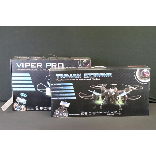 311 - Radio Control - Four boxed R/C models to include Viper Pro High Performance RC - HD Pro Camera Drone... 