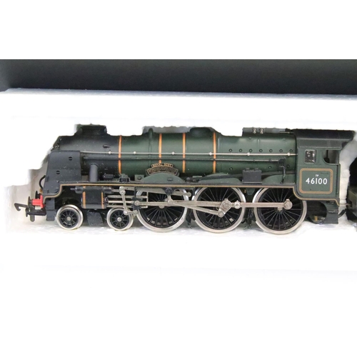 32 - Five boxed OO gauge locomotives to include 2 x Palitoy Mainline (37074 4-6-0 Jubilee Class 5XP Locom... 