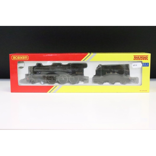 5 - Three boxed Hornby OO gauge locomotives to include R2881 LMS Class S 5112, R320 LMS Class 5 Loco bla... 