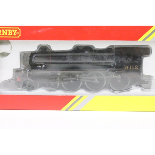 5 - Three boxed Hornby OO gauge locomotives to include R2881 LMS Class S 5112, R320 LMS Class 5 Loco bla... 