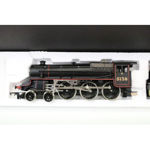 5 - Three boxed Hornby OO gauge locomotives to include R2881 LMS Class S 5112, R320 LMS Class 5 Loco bla... 