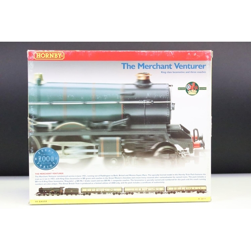 50 - Boxed Hornby OO gauge R2077 The Merchant Venturer Train Pack, complete with King Class locomotive, 3... 