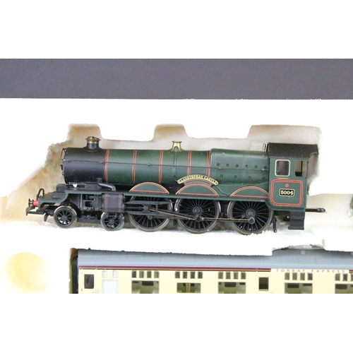 54 - Boxed led end Hornby OO gauge R2090 Torbay Express Train Pack complete with Castle Class locomotive,... 