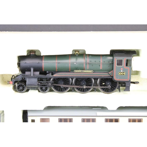 56 - Two boxed Hornby OO gauge Train Packs to include R2024 Western Region Express Passenger Train and R2... 