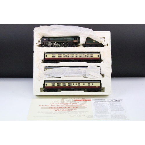 60 - Two boxed Hornby OO gauge Train Packs to include R2032 The Midlothian and R2031 The Bristolian, both... 