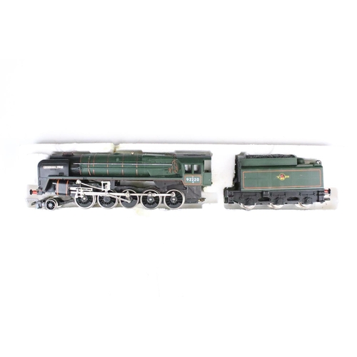 65 - Three boxed OO gauge locomotives to include 2 x Airfix (54120-0 Royal Scots Fusilier LMS Livery & 54... 