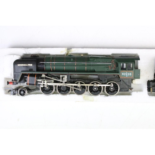 65 - Three boxed OO gauge locomotives to include 2 x Airfix (54120-0 Royal Scots Fusilier LMS Livery & 54... 