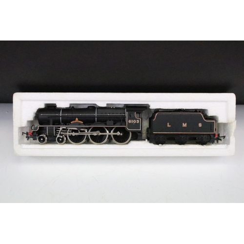 65 - Three boxed OO gauge locomotives to include 2 x Airfix (54120-0 Royal Scots Fusilier LMS Livery & 54... 